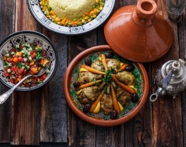 Platos típicos de Marruecos